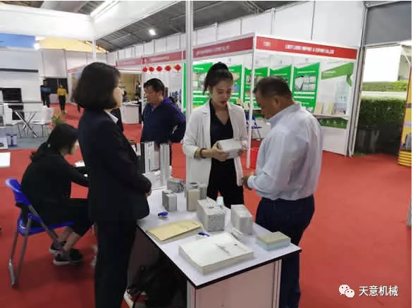 陽(yáng)春三月，天意機(jī)械亮相2019年越南河內(nèi)建材展